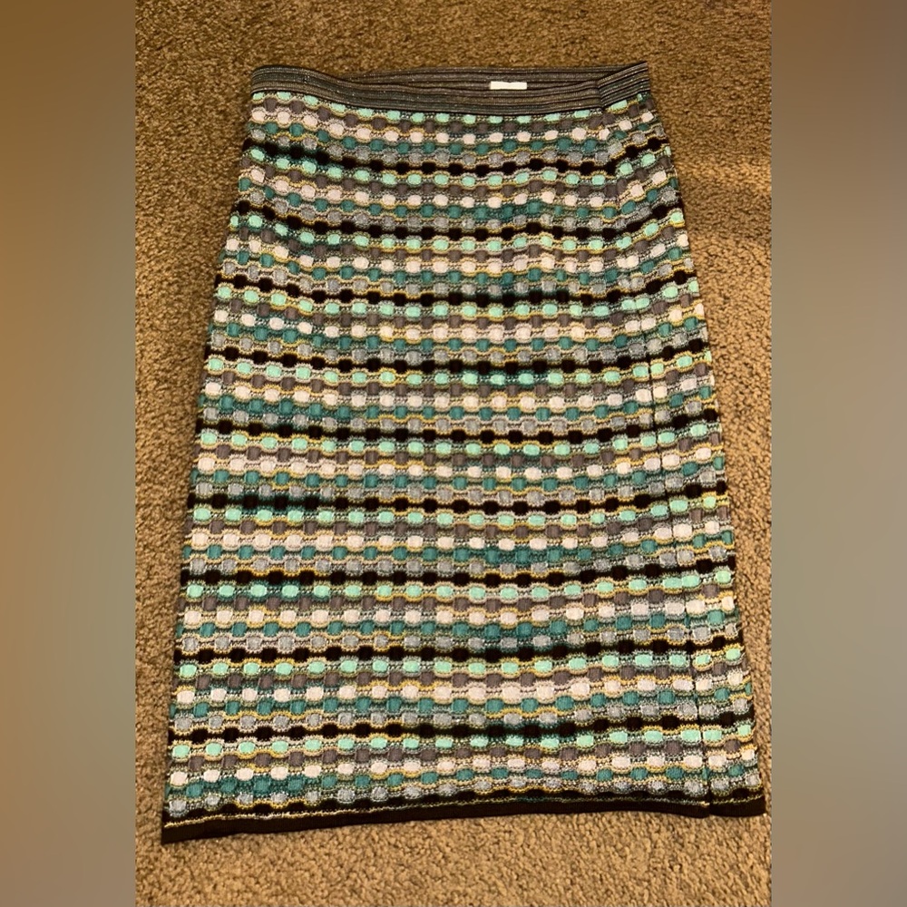 Chic Multicolor Patterned Skirt - image 1